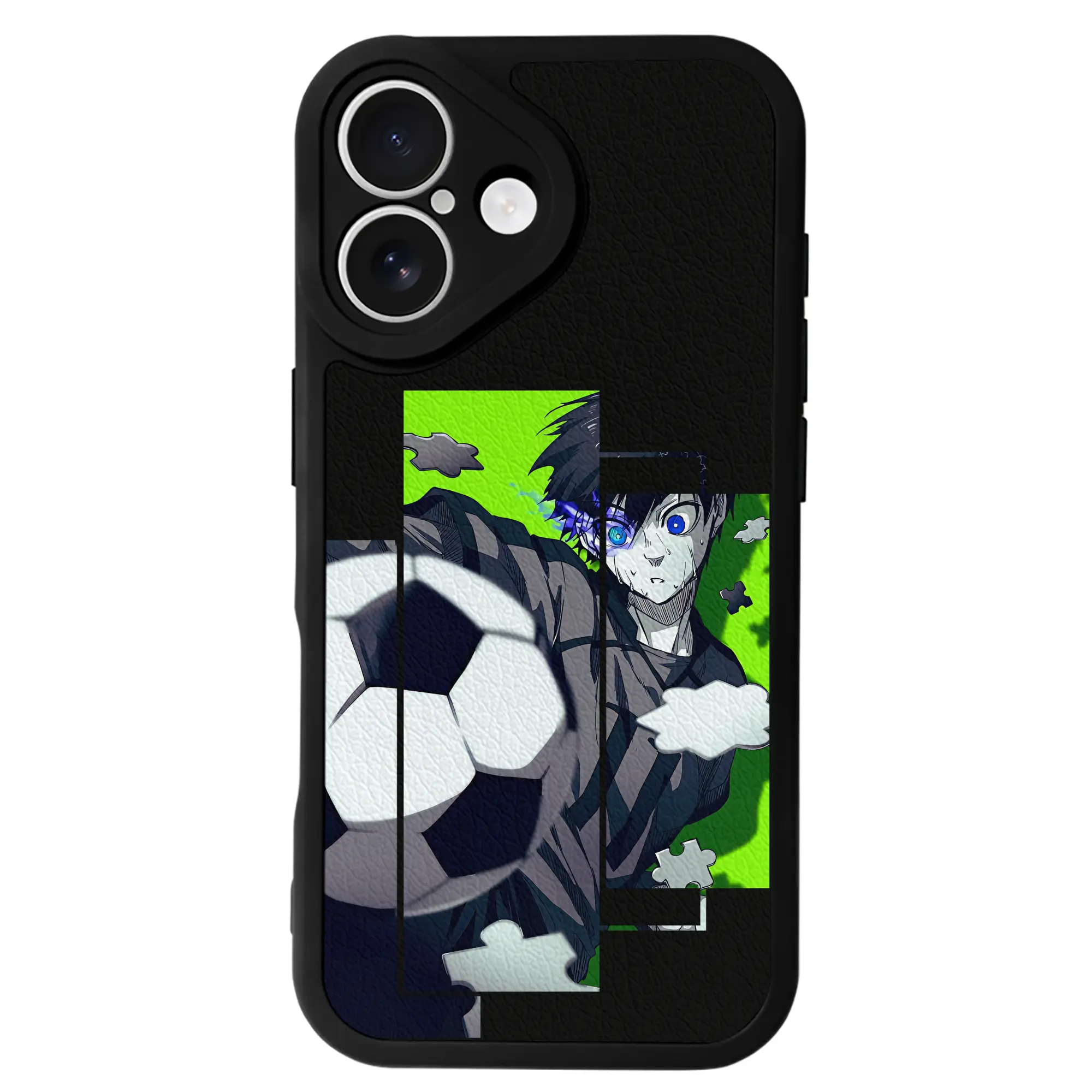 ブルーロック グッズ 潔 世一 - IPhone 16シリーズ対応 ・ シリコンスマホケース ・ レザー調 ・ 高精度フィット ・ 耐衝撃 ・ ワイヤレス充電対応 ・ 精密カット